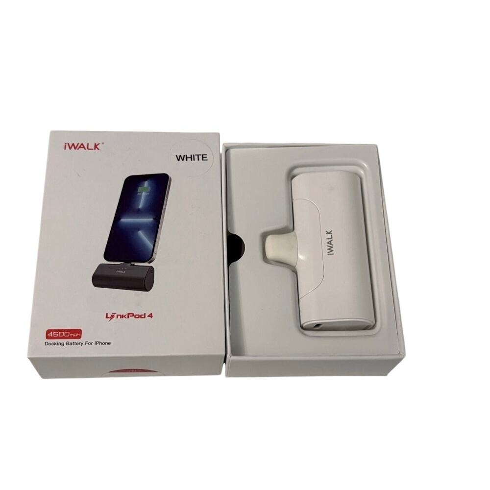 iWALK LinkPod 4 Portable Charger, 4500mAh Pocket Size Charging Power Bank (NEW)